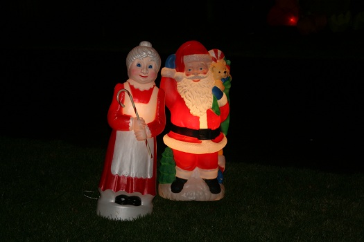 Lewis Christmas Night Display