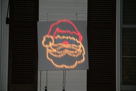 Lewis Christmas Night Display