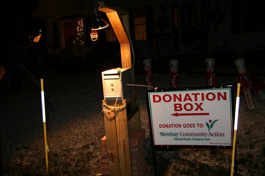 Lewis Christmas Night Display