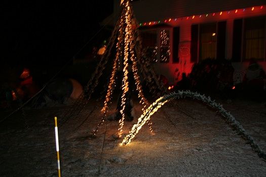 Lewis Christmas Night Display