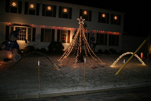 Lewis Christmas Night Display